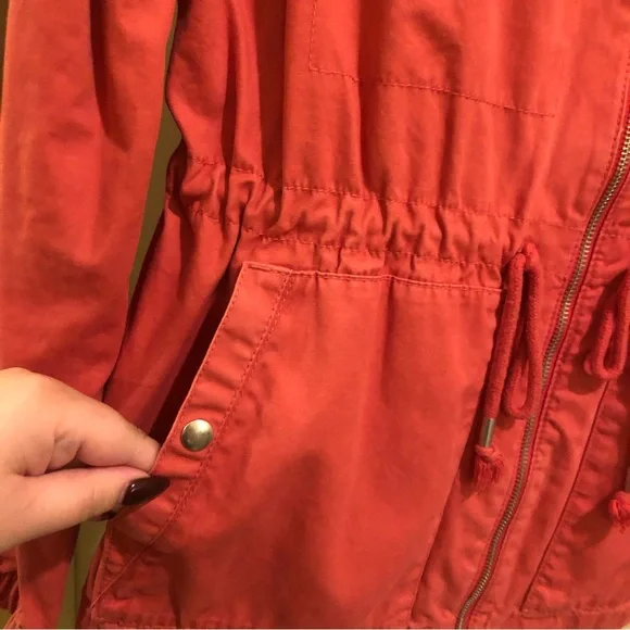 Adorable coral Old Navy jacket - Picture 4 of 7